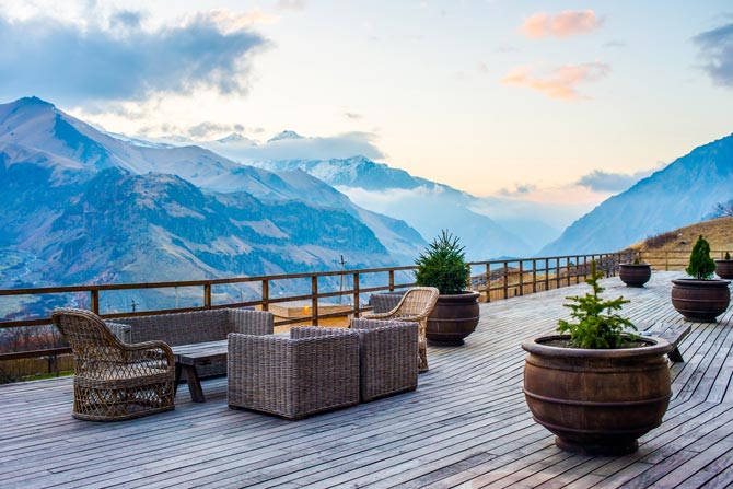 Hotels in den Bergregionen Deutschlands, Österreichs, der Schweiz und Südtirol gut besucht