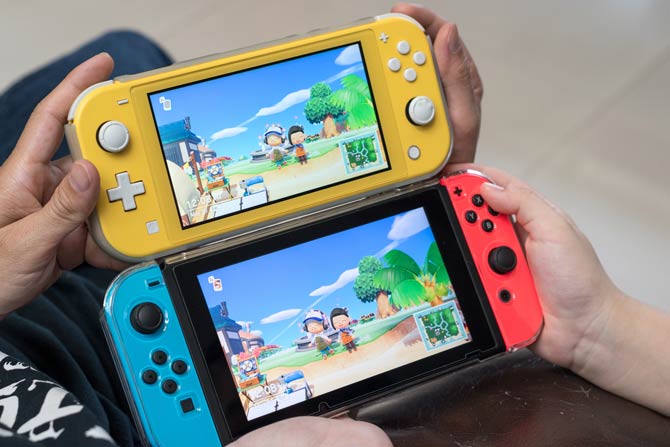 Nintendo Switch und Nintendo Switch Lite