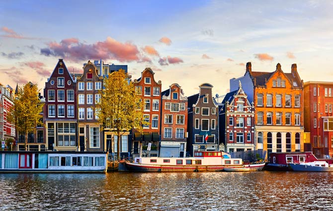 Hausbooturlaub in Amsterdam