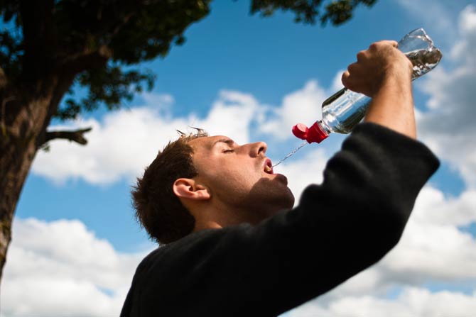 Dehydrierung unseres Körpers