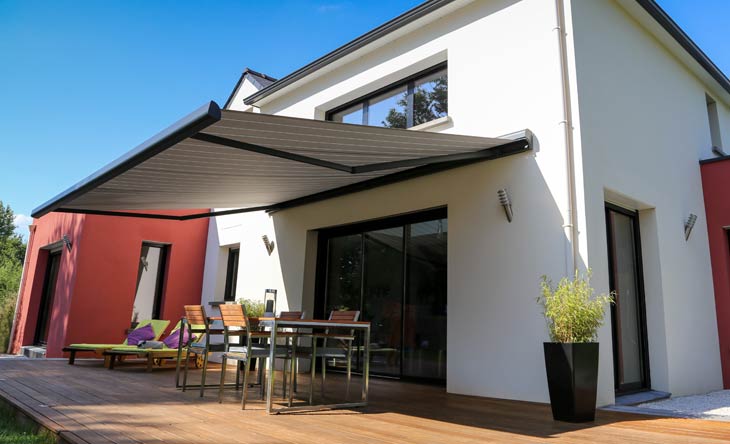 Sonnenschutz für Haus, Terrasse und Balkon
