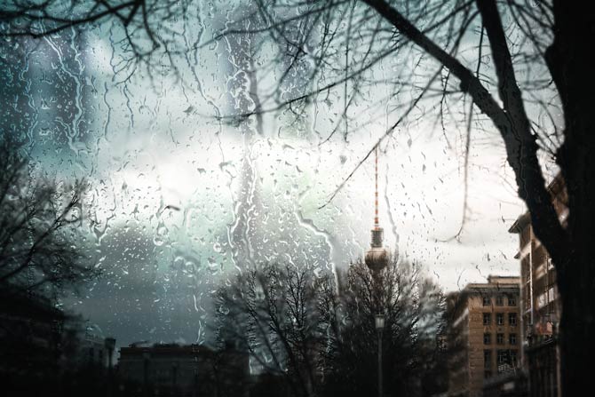 Herbst- und Wintermonate in Deutschland sehr nass