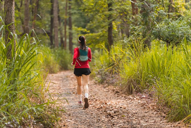 Trailrunning ist eine Form des Laufens