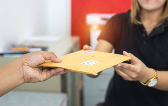 Verspätete oder verlorene Sendungen als Beschwerdegrund