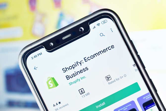 Shopify E-Commerce Onlineshop App