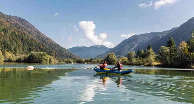 Rafting auf der Isar